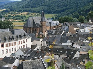 Blick auf Saarburg
