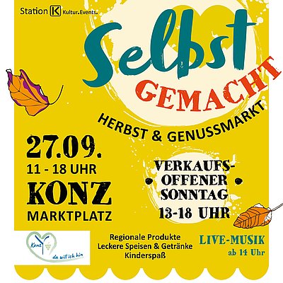 Foto: Selbst gemacht: Herbst- und Genussmarkt