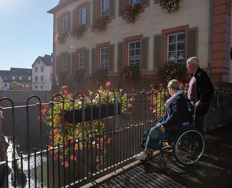 Barrierearmer Stadtrundgang Saarburg