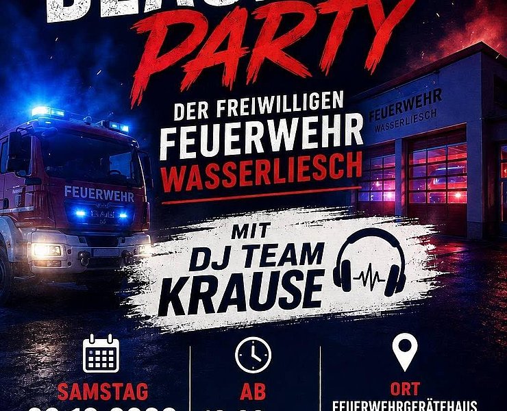 Blaulichtparty