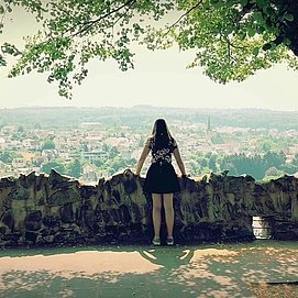 Ausblick von der Saarburg - Urlaubsregion Saar-Obermosel - Saar-Obermosel-Touristik e.V.