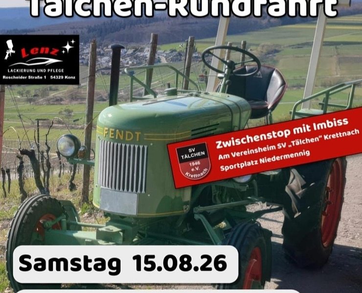 Traktortreffen mit Tälchen Rundfahrt
