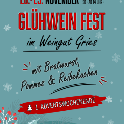 Foto: Glühweinfest im Weingut Gries 2026