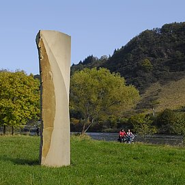 Saar-Radweg bei Konz-Könen