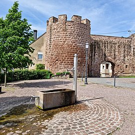 Dorfplatz Weiher Freudenburg
