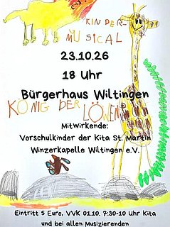 Kinder-Musical: König der Löwen Kinder-Musical: König der Löwen
