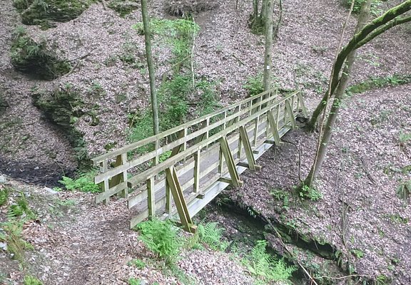 Brücke über den Kluckerter Bach