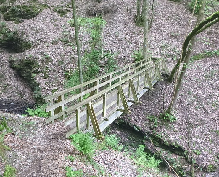 Brücke über den Kluckerter Bach