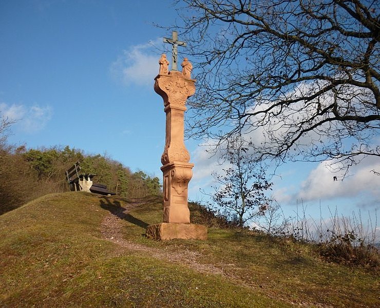 Wegekreuz auf dem Reiler Hals