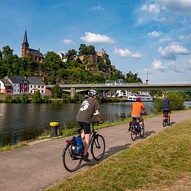 Saar-Radweg Saarburg