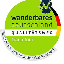 Qualitätssiegel  Wanderbares Deutschland Qualitätsweg traumtour