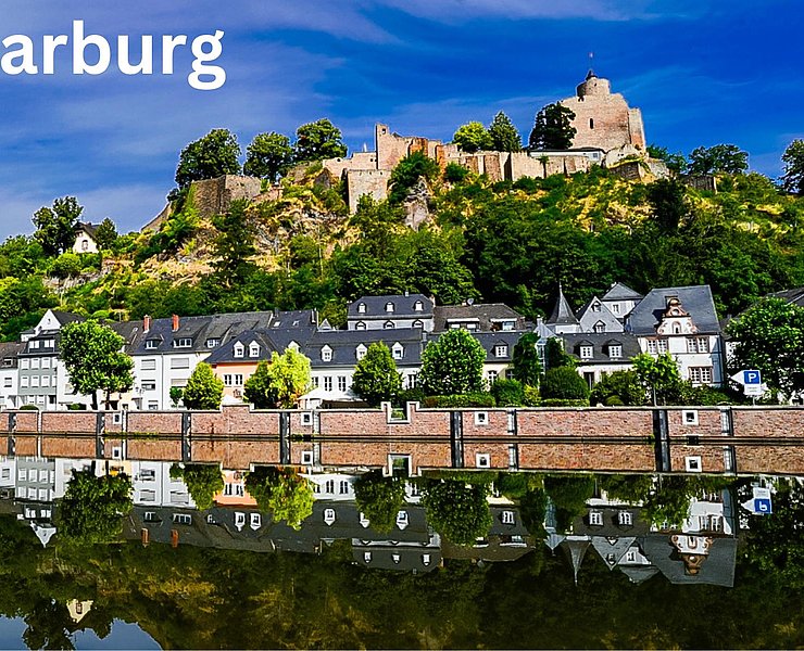 Kühlschrank-Magnet Saarburg