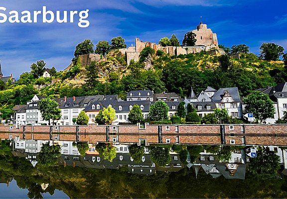Kühlschrank-Magnet Saarburg