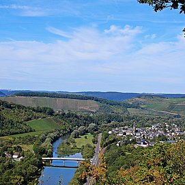 Blick ins Saartal