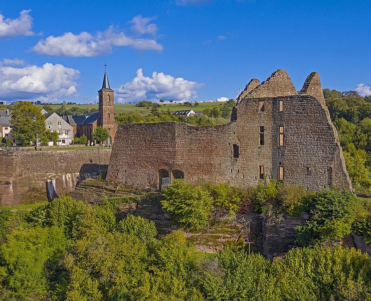 Burganlage Freudenburg (2)