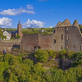 Burganlage Freudenburg (2)