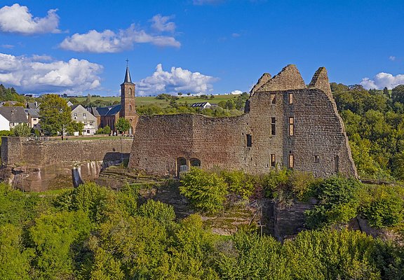 Burganlage Freudenburg (2)