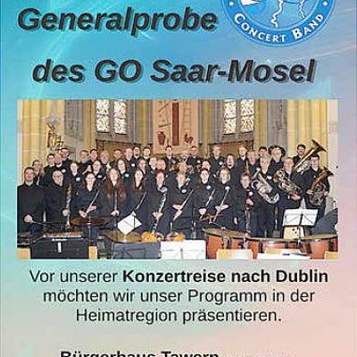 Foto: Öffentliche Generalprobe GO Saar-Mosel