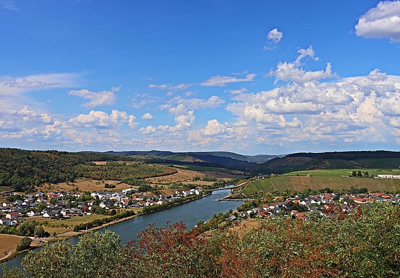 Blick ins Saartal