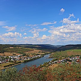 Blick ins Saartal