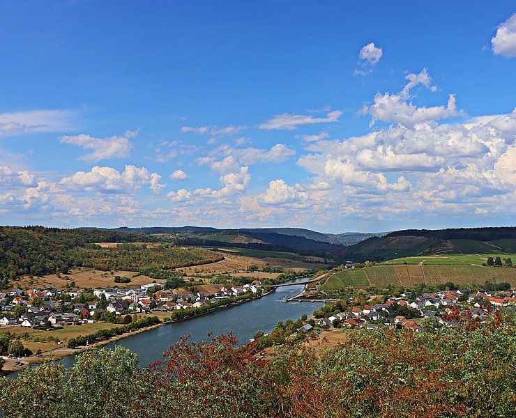 Blick ins Saartal