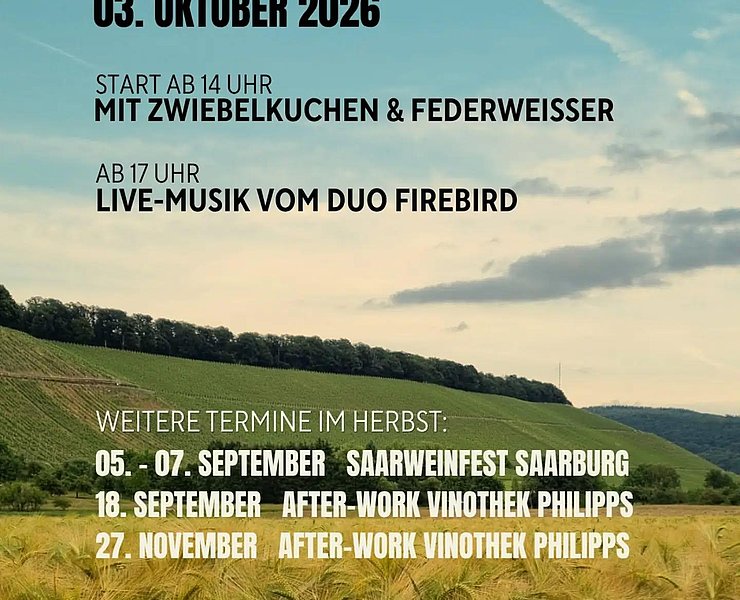 Feiertag im Weingut Philipps
