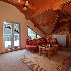 Ferienwohnung oben Wohnraum