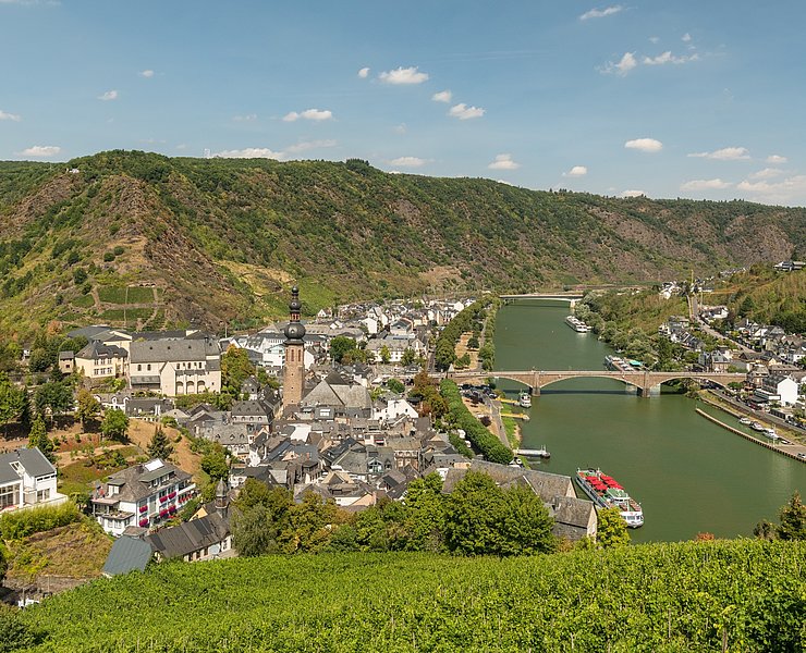 Blick von der Reichsburg Cochem