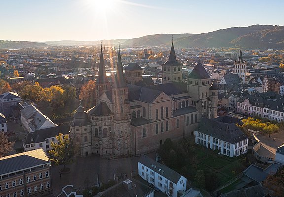 Luftbild Trierer Dom St. Peter