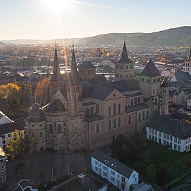 Luftbild Trierer Dom St. Peter