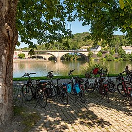 Moselradweg bei Oberbillig