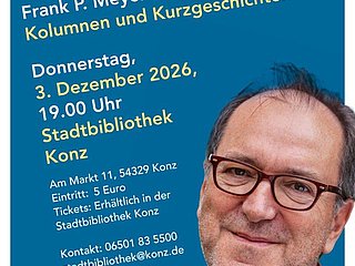 Lesung mit Frank P. Meyer