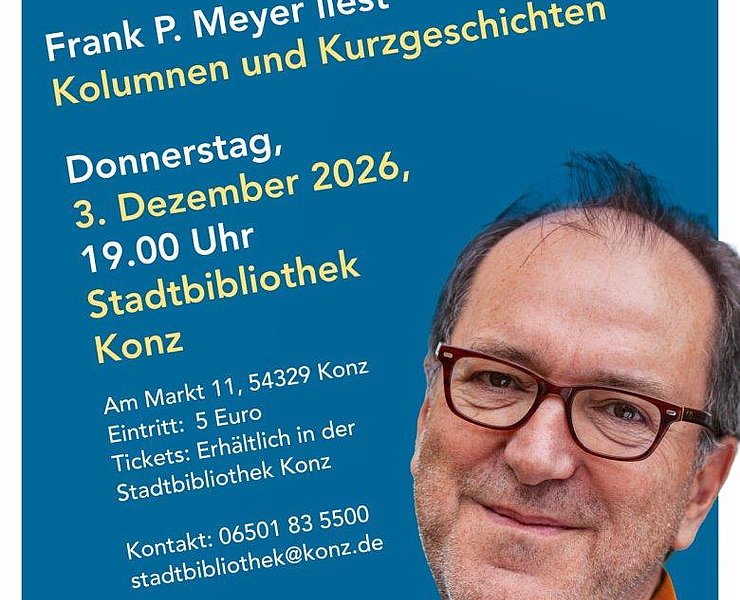 Lesung mit Frank P. Meyer