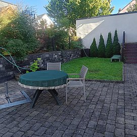 Gemeinschaftsterrasse Fewos 1 und 2