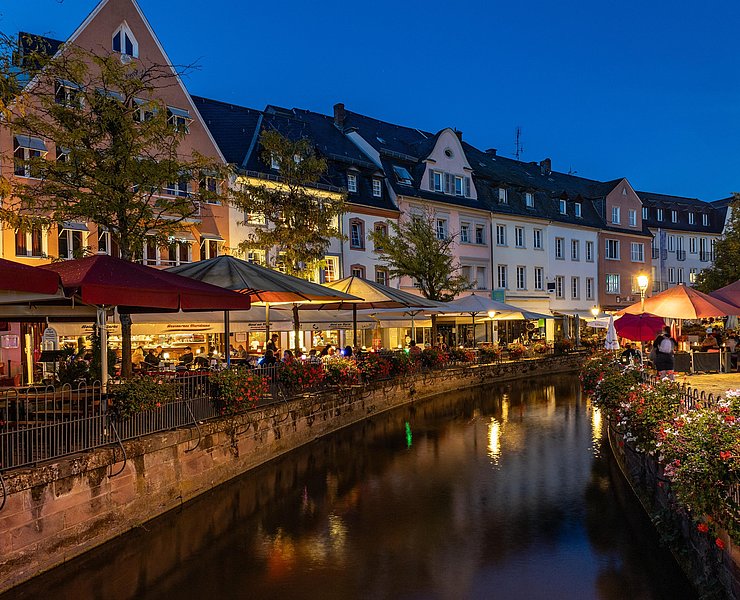 Saarburg bei Nacht (1)