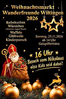 Weihnachtsmarkt der Wanderfreunde Wiltingen Weihnachtsmarkt der Wanderfreunde Wiltingen