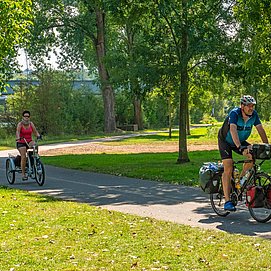 Radweg bei Konz