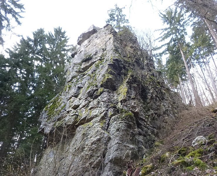 Felsformation Bildstein