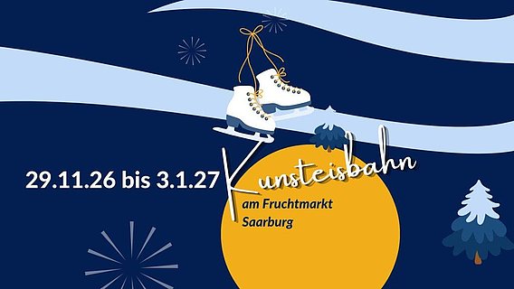 Kunsteisbahn Fruchtmarkt Saarburg