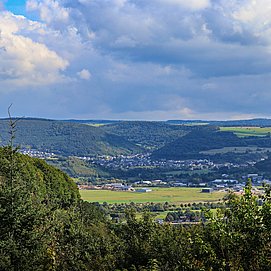 Blick in den Naturpark Saar-Hunsrück