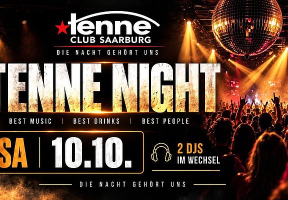 Tenne Night 10.10.2026