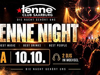 Tenne Night 10.10.2026