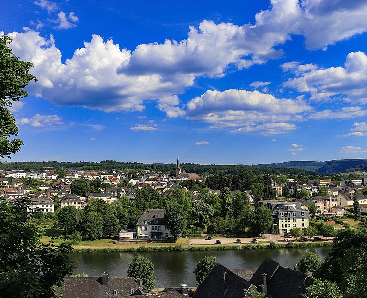 Blick auf den Stadtteil Beurig