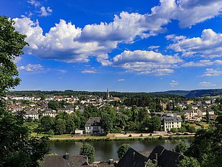 Blick auf den Stadtteil Beurig