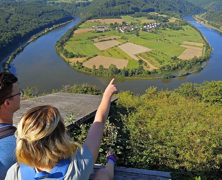 Schöne Aussicht mit Blick auf Hamm