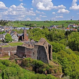 Burganlage Freudenburg (1)