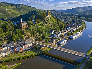 Blick auf Saarburg