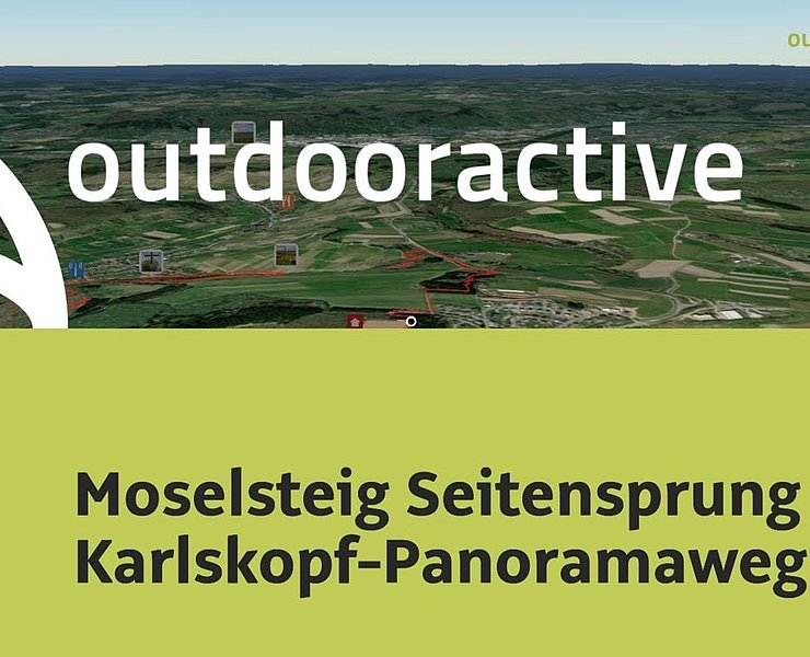 Wanderung im Moseltal: Moselsteig Seitensprung Karlskopf-Panoramaweg