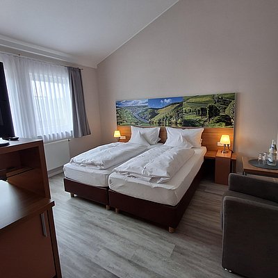 Foto: Linden's Pension-Restaurant Doppelzimmer (01)