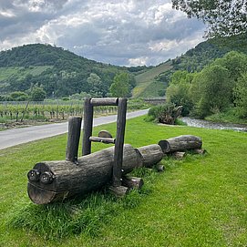 Wasserspielplatz an der Dhron